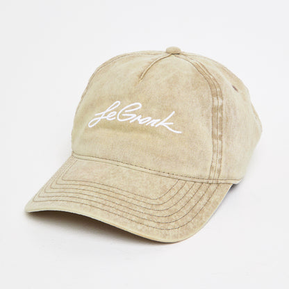 Le Gronk 5 Panel Cap - Stone Wash
